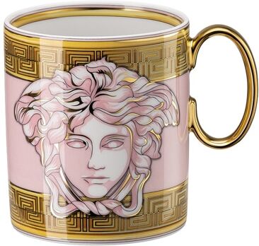 Versace Taza mug Medusa Amplified . Rosa