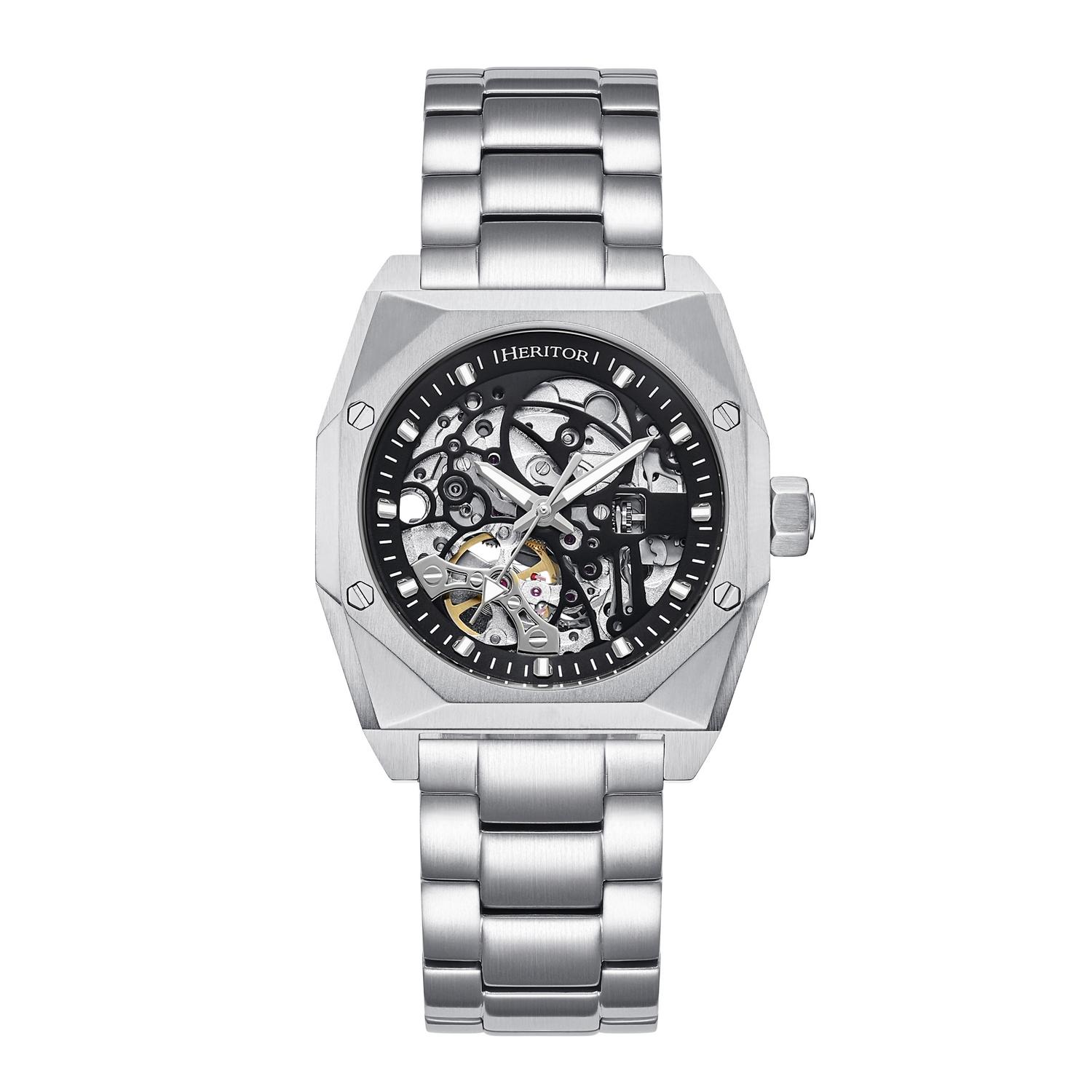 Heritor Automatische Elliott Rvs-Band Horloge