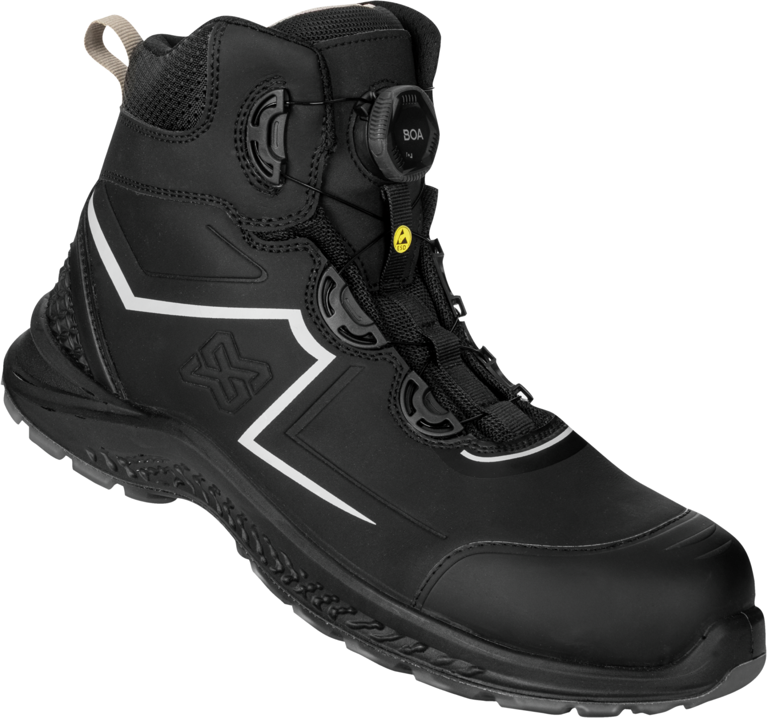 WÜRTH MODYF Chaussures de sécurité montantes FADE BOA S3S noires/grises Noir 43