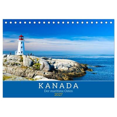 KANADA - Der maritime Osten (Tischkalender 2027 DIN A5 quer), CALVENDO Monatskalender