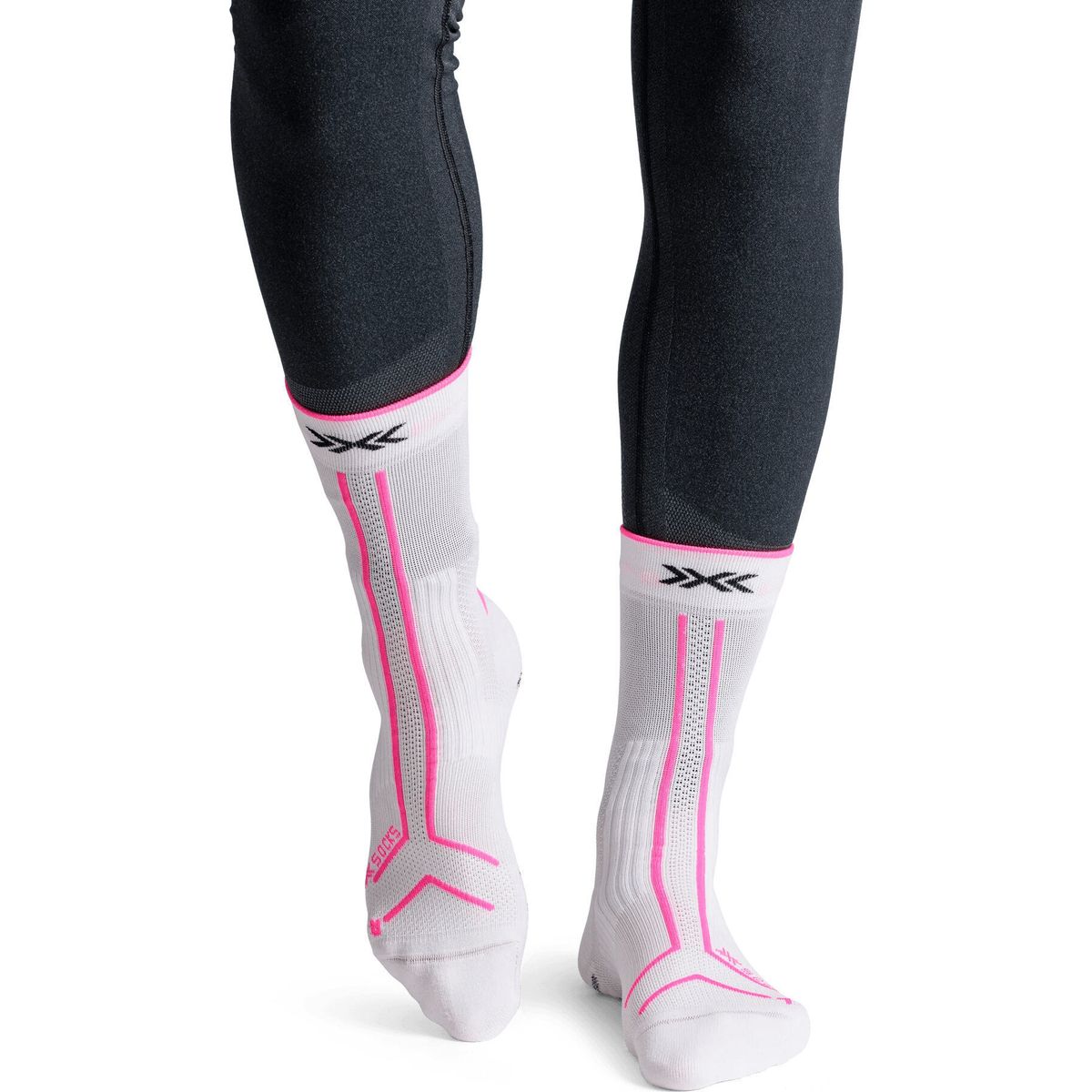 X-Socks X-socks Trailrun Terraskin Expert Crew x white/fluo pink (W169) 42-44 XS-RQXTS25M-W169-42-44
