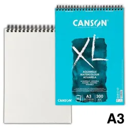 Canson Aquarellblock »XL« A3 300 g, 29.7x42 cm
