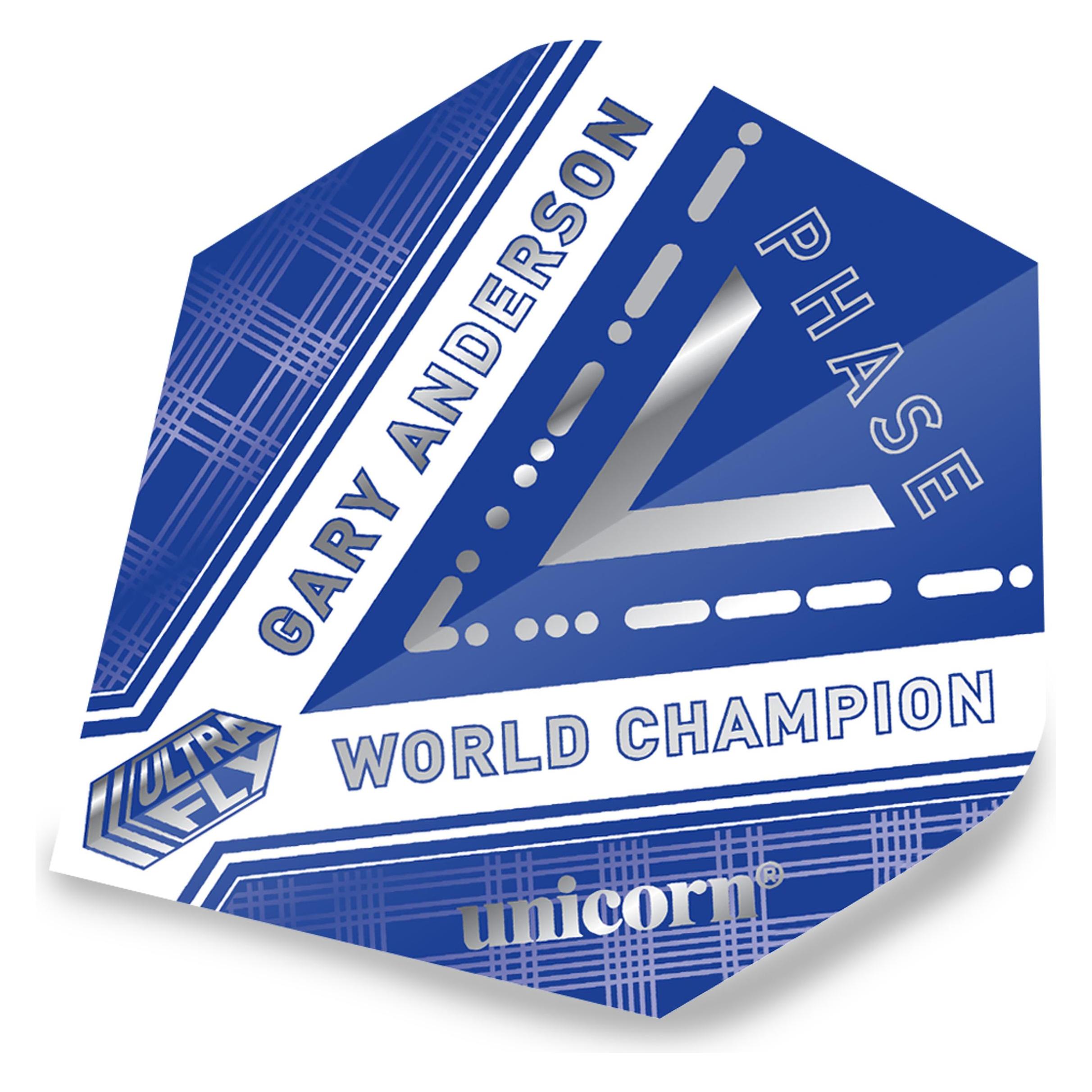 Unicorn Ultra Fly 100 Gary Anderson World Champion Phase 5 Flights (69449)