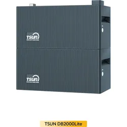 TSUN DB2000Lite Erweiterungsakku 2 kWh für DCU2000Lite Solarspeicher, by Powerness - 4kWh / Standardversand