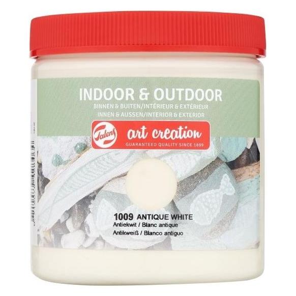 Talens Party Deco Indoor & Outdoor Jar Antique White 1009 (ROY-423610090)