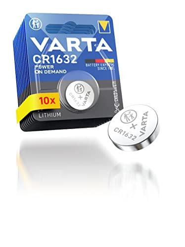 VARTA Knoopcelbatterijen CR1632 Power on Demand Lithium 3 V, 10 stuks