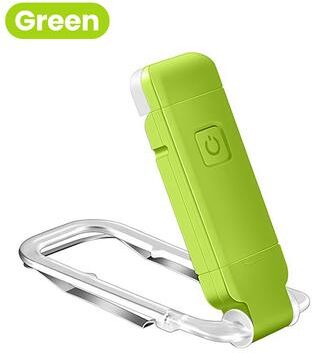 Uplifted Trends USB Mini Folding Reading Lamp Eye Protection Book Light Portable LED Study Light green