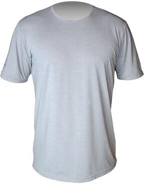 Anetik MVLPRS8 Men's Low Pro Tech T-Shirt in Alloy Heathered size Large