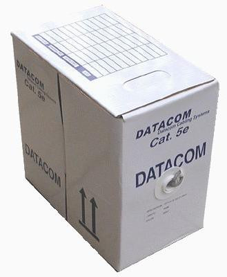 Datacom Cat5E UTP kabel, rood, 305 meter