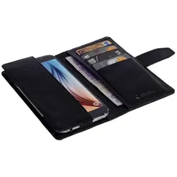 Krusell Vargön Universal WalletCase 3XL schwarz (Apple iPhone 5c, Apple iPhone 7), Smartphone Hülle, Schwarz