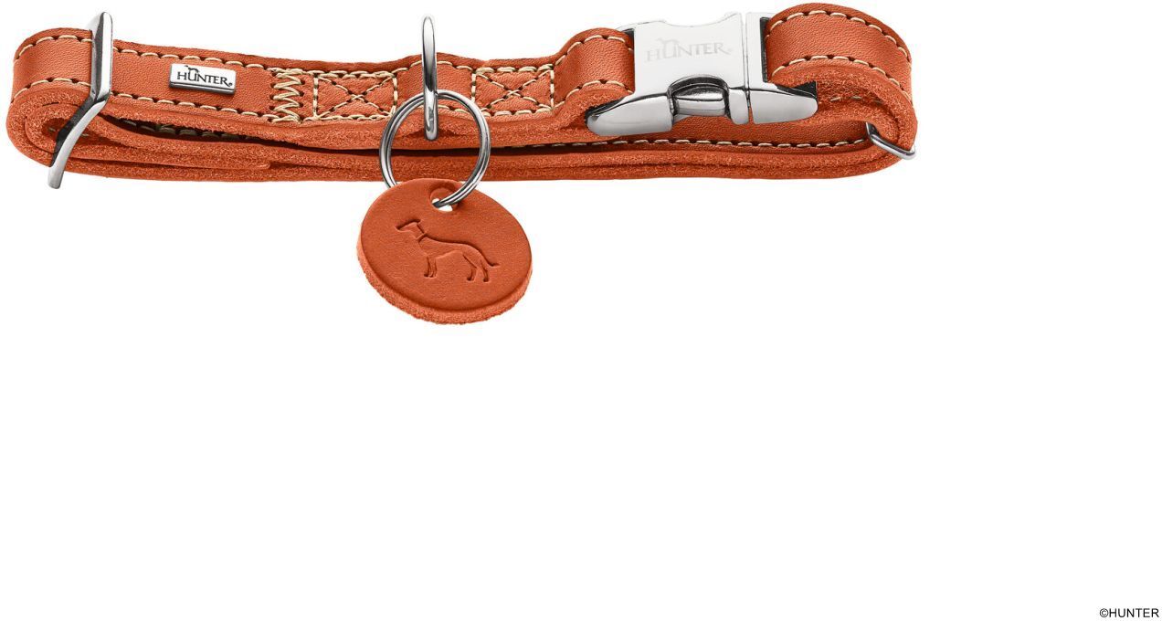 DOG SPORT HUNTER Halsung Aalborg Alu-Strong M, orange