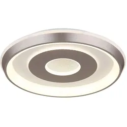LED Deckenleuchte Deckenlampe Flurleuchte Metall opal weiß matt CCT D 49 cm