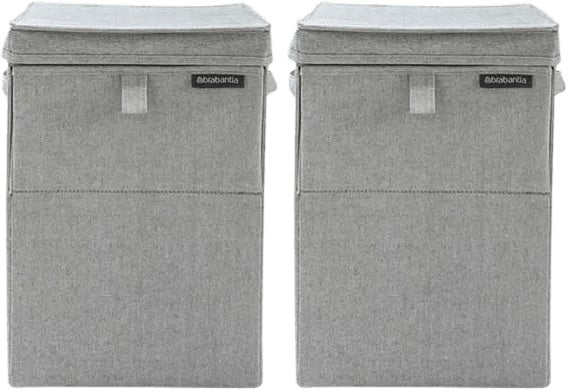 Brabantia Wasboxen Grey Duo Pack