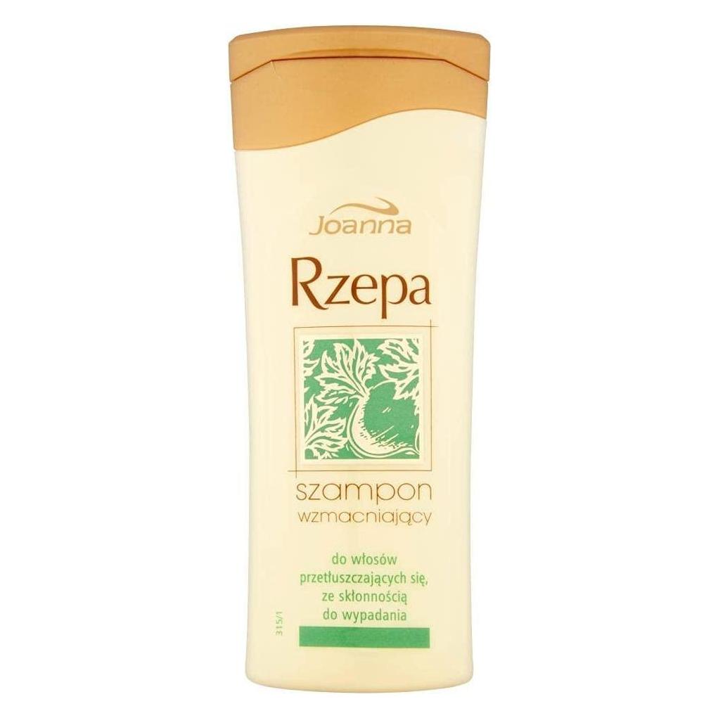 Joanna Turnip strengthening shampoo for oily hair with a tendency to fall out 400ml (Flüssiges Shampoo, 400 ml) (30165731)