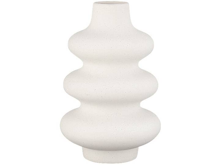 Vase Nella H29.8xD19.3cm weiss - Material: Keramik