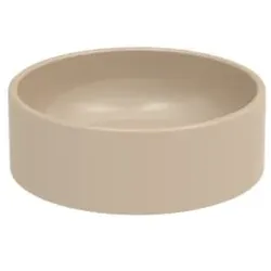 Bette BetteBalance Aufsatz-Waschtisch A248-003 42,5x42,5x14,3cm, bahamabeige
