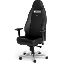 noblechairs LEGEND Gaming Stuhl - Silver Edition, Gaming Stuhl, Schwarz