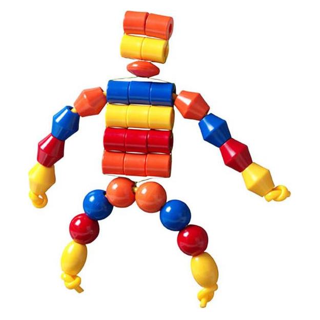 Creall Super Beads 7 Formen 5 Farben - 245 Stück. (70632843)