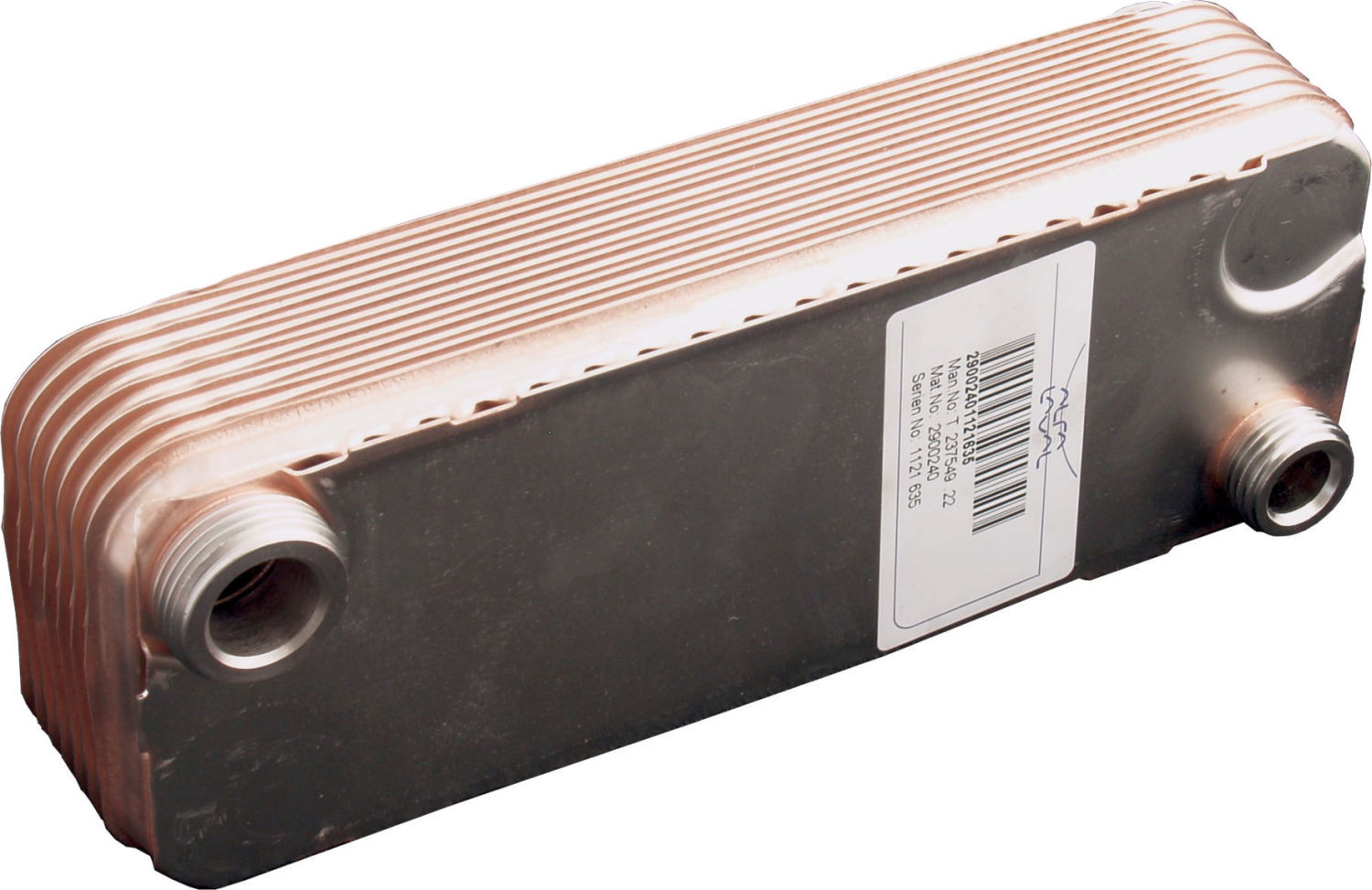 Échangeur de chaleur à eau chaude Wolf 290024099 pour GB/GU/GG-2EK