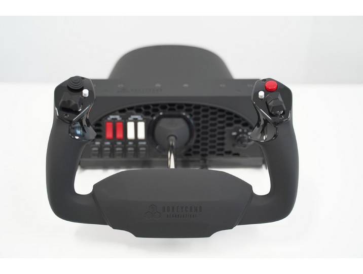Honeycomb Aeronautical Alpha Flights Controls Yoke & Switch Panel Gaming-Controller (Steuerhorn für Flugsimulation, 1 St)
