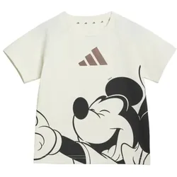 adidas Disney Mickey Mouse T-Shirt Set Baby - owhite/grefiv - 80