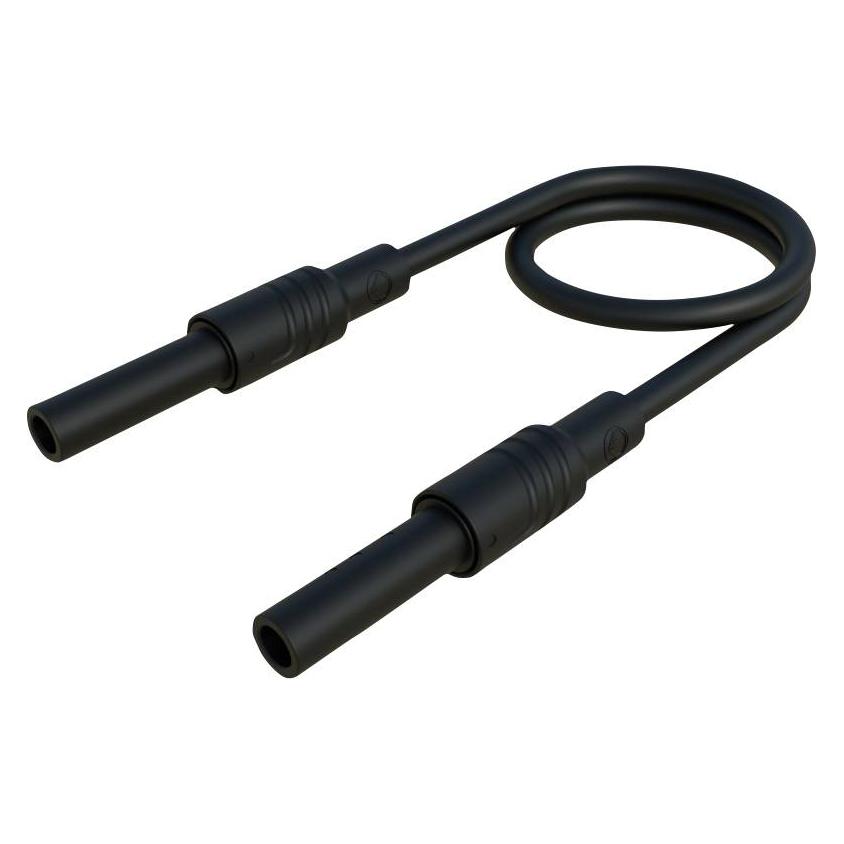 Hirschmann Test & Measurement SKS Hirschmann MAL S BB 50/2,5 sw Messleitung Schwarz 1 St. (934031100)