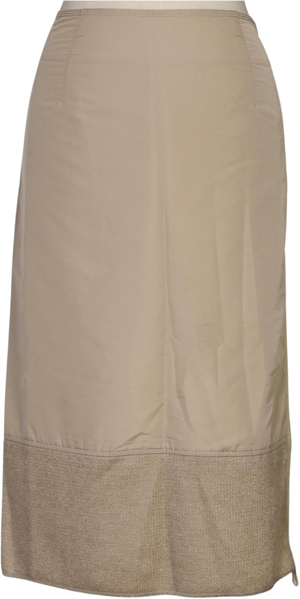 Blacky Dress Damen Rock, Beige, Gr. EU 38, Synthetik / Viskose / Wolle - Second Hand