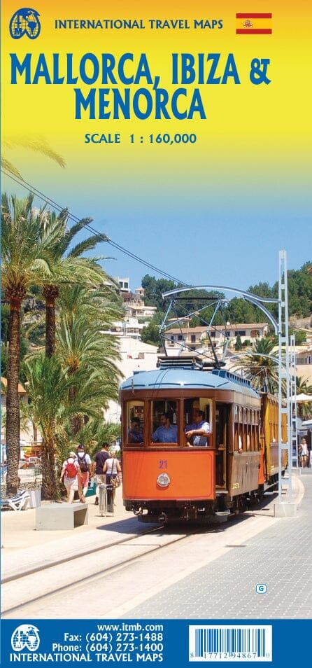 Carte de voyage - Majorque, Ibiza & Minorque   ITM