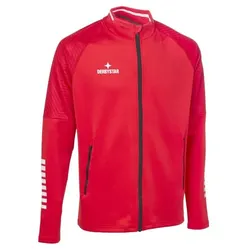 Derbystar Primo v24 Trainingsjacke Unisex - rot/weiß - S
