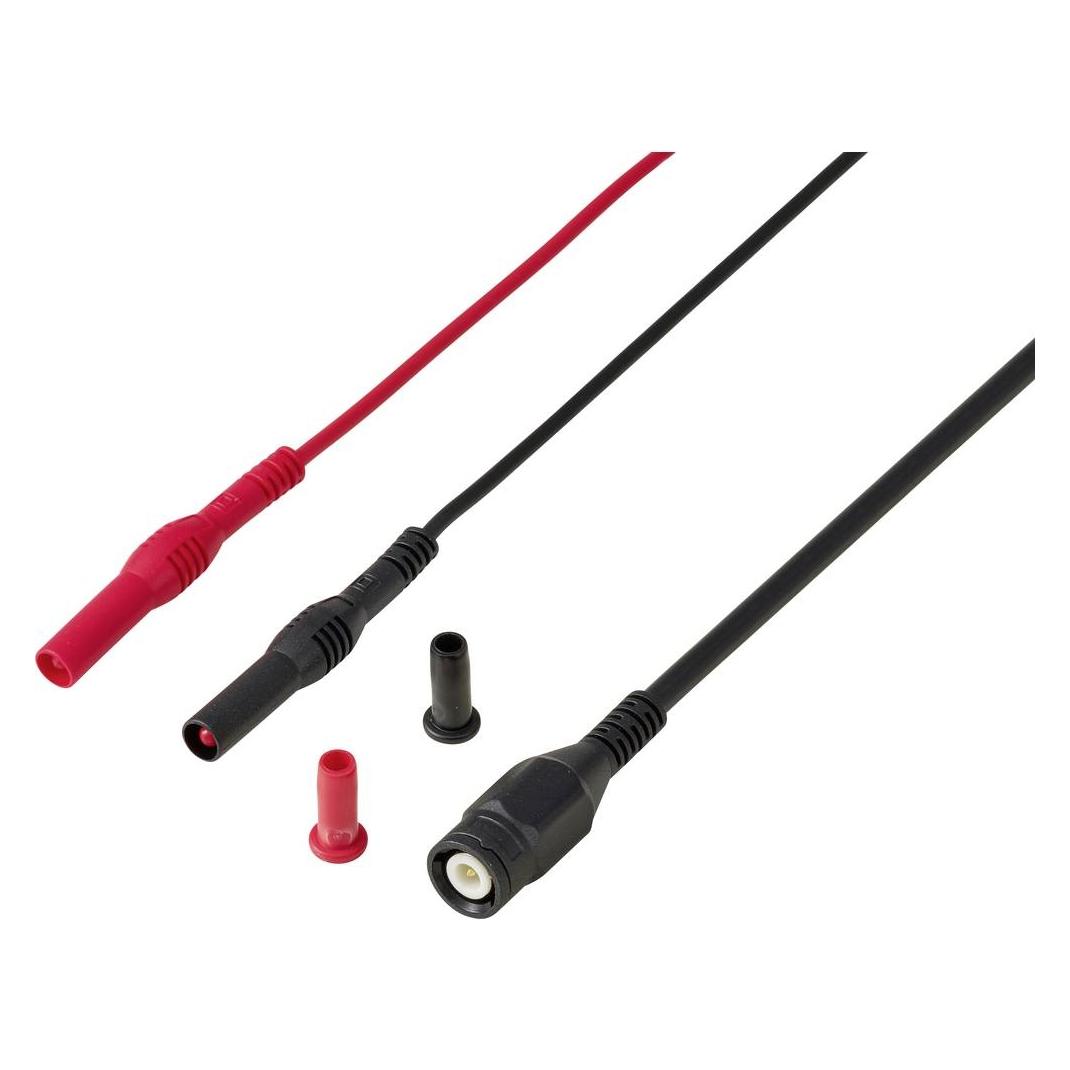 Voltcraft MSC-210 BNC-Messleitung BNC Stecker auf 4 mm Stecker 1.2 m isoliert RG (VC-18856455)