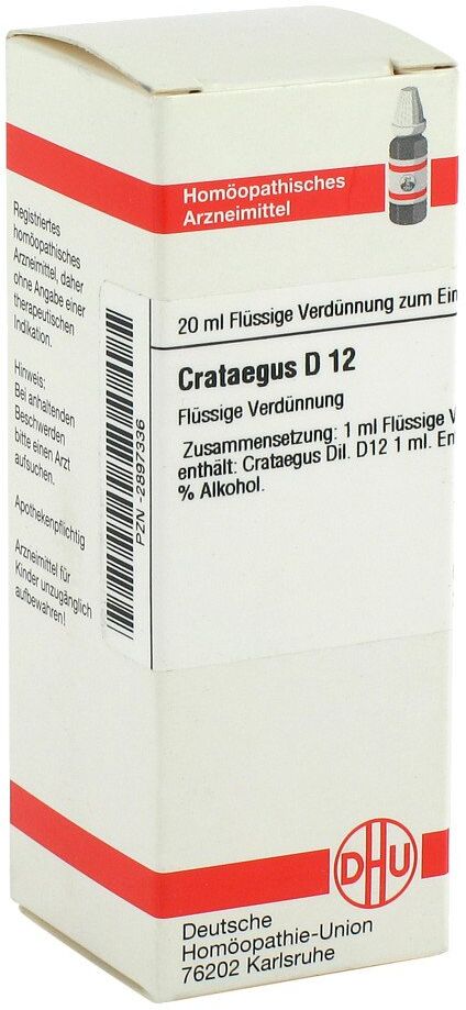 DHU Crataegus D12 Dilution
