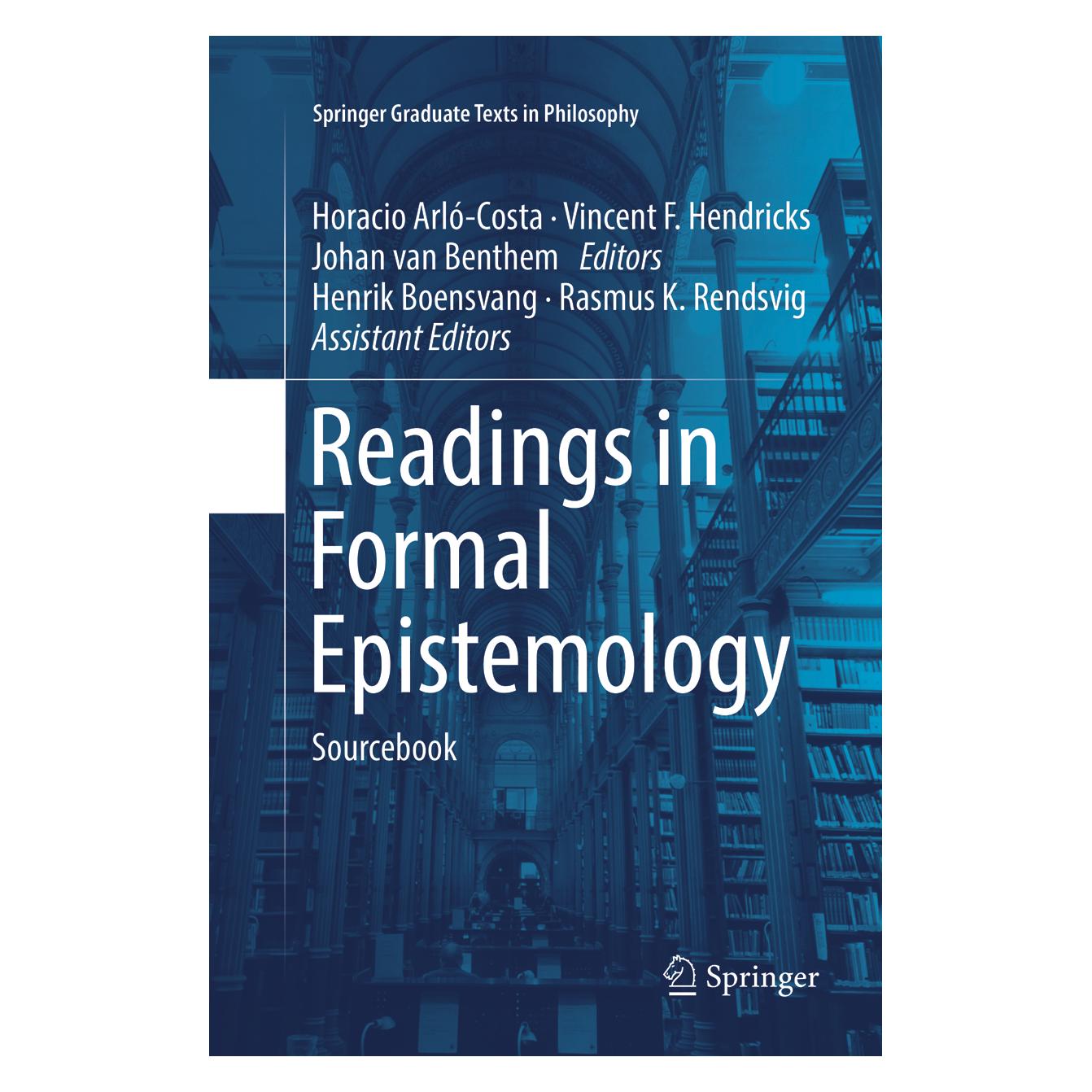 Springer Readings in Formal Epistemology (Englisch, Softcover, Horacio Arló-Costa, Johan Van Benthem, Vincent F. Hendricks) (56009432)