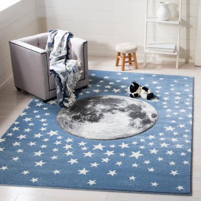 SAFAVIEH Carousel Kids Aine Moon Rug