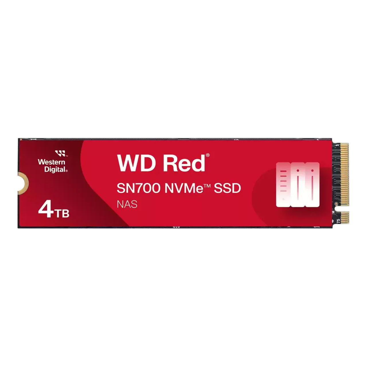 4TB SanDisk WD Red SN700 M.2 2280 PCIe 3.0 x4 3D-NAND TLC (WDS400T1R0C)