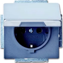Busch-Jaeger Steckdose,Klappdeckel 20 EUK-866 2CKA002018A1490