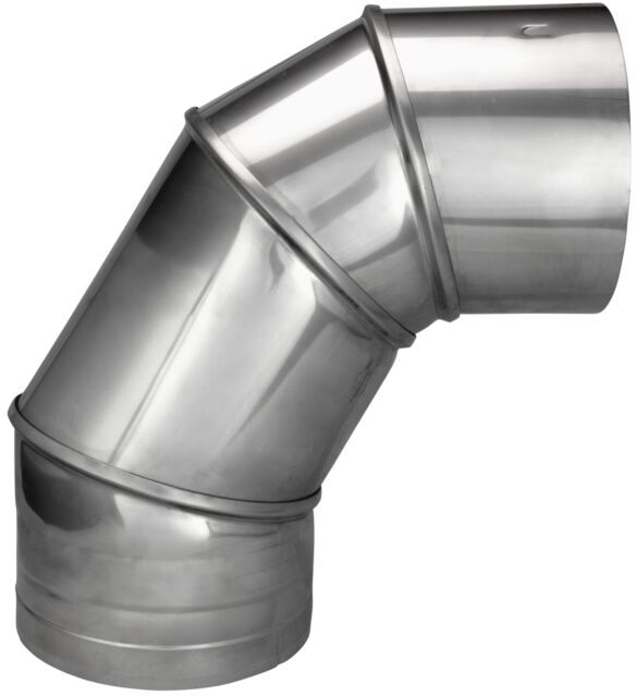Bertrams Ewr Segmentbogen 21SBVO90-120 Ø 120 mm, 90 Grad, 4 teilig
