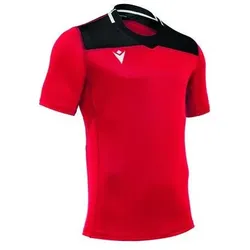 Macron, Herren, Sportshirt, Jasper (5XL), Schwarz, Rot