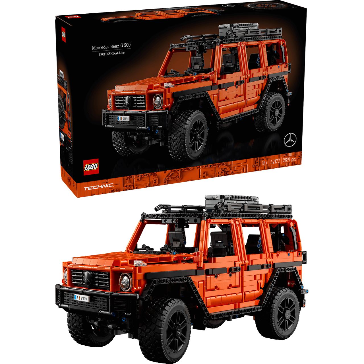 LEGO Technic 42177 Mercedes-Benz G 500 PROFESSIONAL Line, Auto-Modell