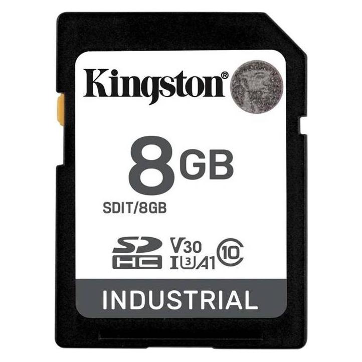 Kingston Industrial - Flash-Speicherkarte - 8 GB (8 GB, SDHC) (SDIT/8GB)