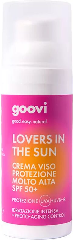 Goovi - Gesichtscreme mit sehr hohem Schutzfaktor SPF50+, Lovers In The Sun, 50 ml