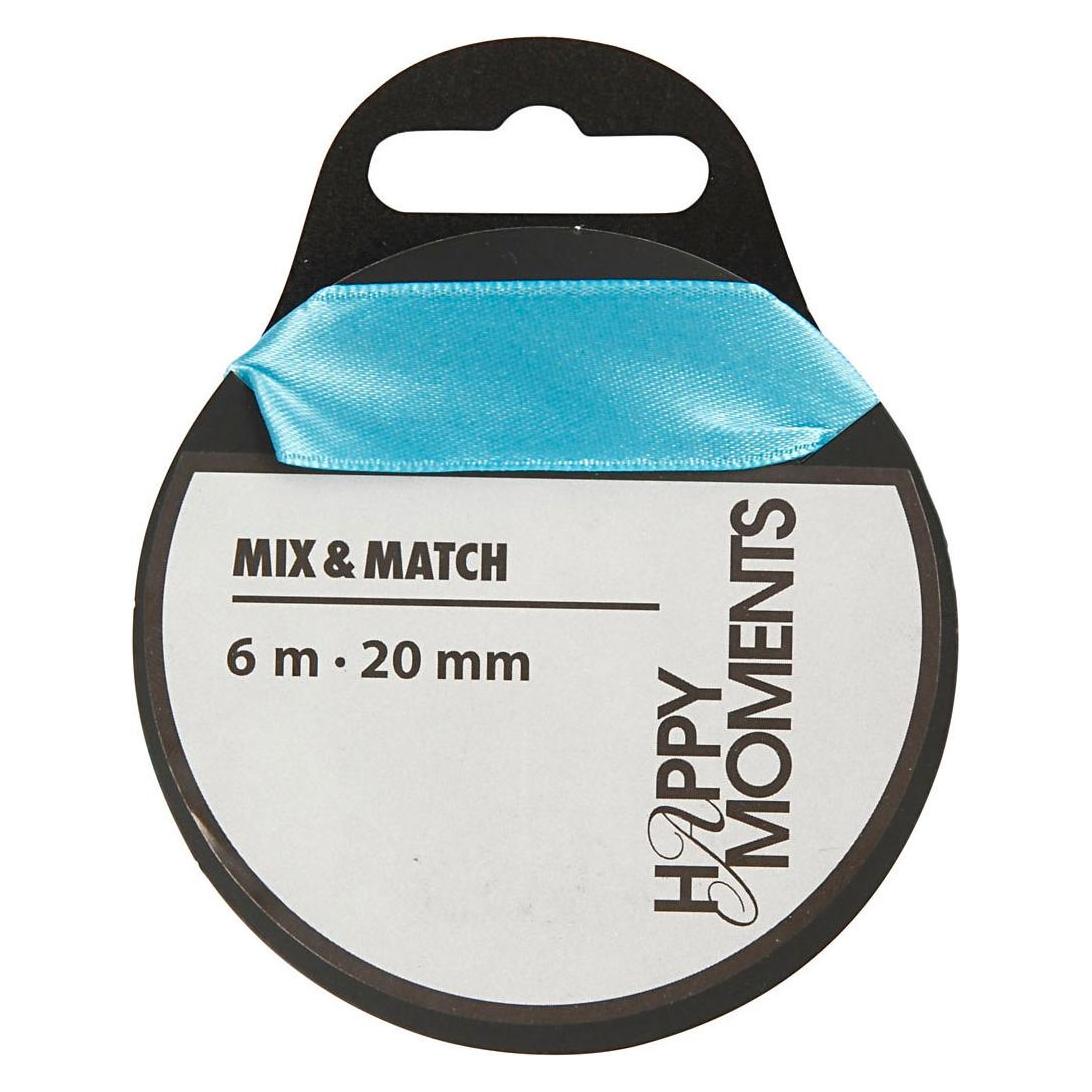 Creativ Company Satinband Hellblau, 15m (1x) (5707167022665)