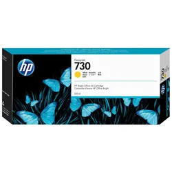 HP Original Druckerpatrone 730 - gelb (P2V70A)