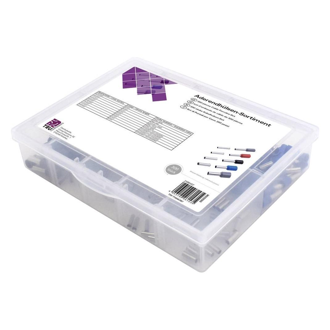 Tru Components Aderendhülsen-Sortiment, isoliert/unisoliert - 300 tlg (8436628)