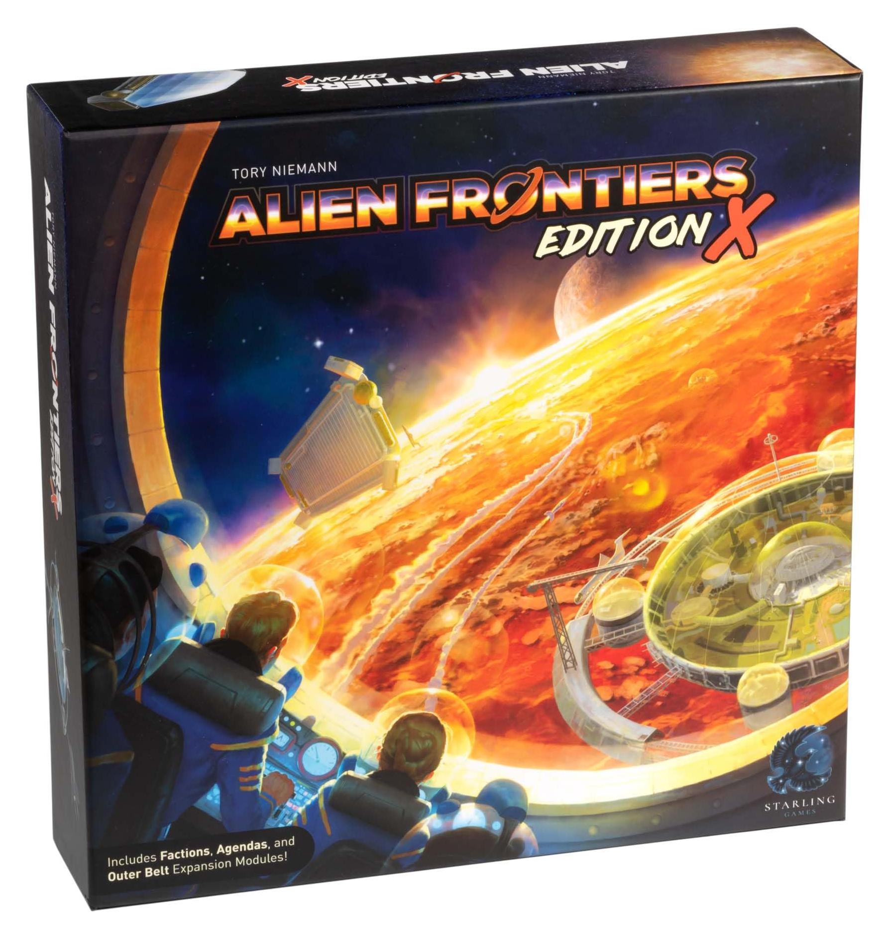 Alien Frontiers Edition X - Strategiespiel für 2-4 Spieler ab 14 J.