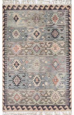 Momeni Nomad Hand Knotted Wool Traditional Area Rug