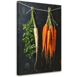 LEINWANDBILD Essen & Trinken 80x120cm