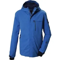 KILLTEC killtec Herren Funktionsjacke Funktionsjacke mit Kapuze, Größe 4XL in Blau 3036