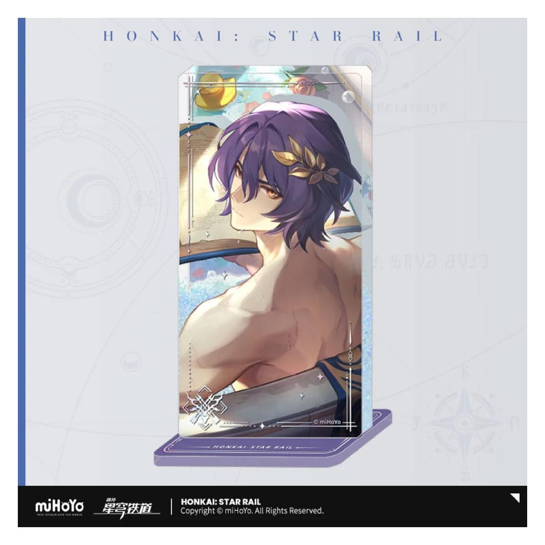 Mihoyo Honkai: Star Rail Light Cone Acryl Ornament mit Glitzer: Dr. Ratio Baptism of Pure Thought 15 cm (MHY00962)