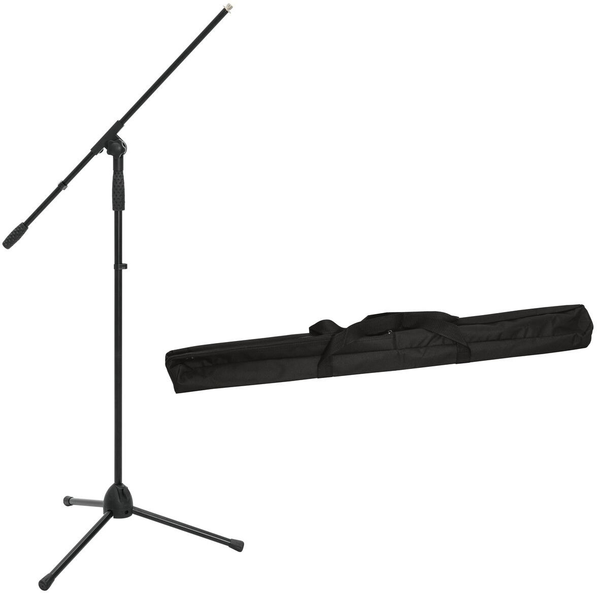 Omnitronic Set Mikrofonstativ Ms-2a Mit Galgen Sw + Tasche