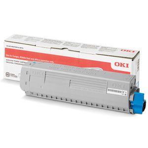 Oki Toner 47095703 cyan, 5000 Seiten
